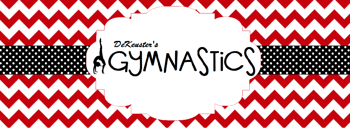 Design work for DeKeuster's Gymnastics by Beauty and the Geek Digital Design