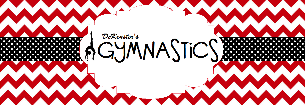 Design work for DeKeuster's Gymnastics by Beauty and the Geek Digital Design
