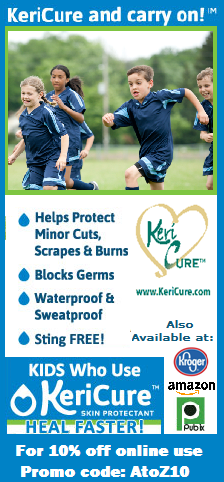 Ad design for KeriCure by Beauty and the Geek Digital Design