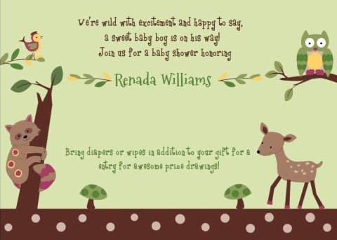 Baby shower invitation design by Beauty and the Geek Digital Design