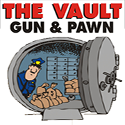 Design work for The Vault Gun & Pawn by Beauty and the Geek Digital Design