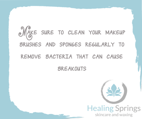 Social media graphic for Healing Springs by Beauty and the Geek Digital Design