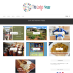 Website design for This Lady's House by Beauty and the Geek Digital Design