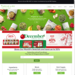 Website design for Thrive Life Foods by Beauty and the Geek Digital Design