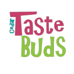 Cedar Taste Buds multicolor logo designed by Beauty and the Geek Digital Design