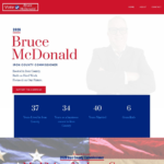 Website design for Iron County Bruce by Beauty and the Geek Digital Design