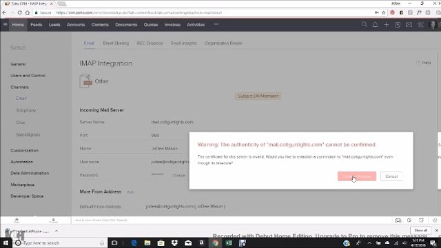Email and Signature Setup in Zoho video thumbnail, video by Beauty and the Geek Digital Design